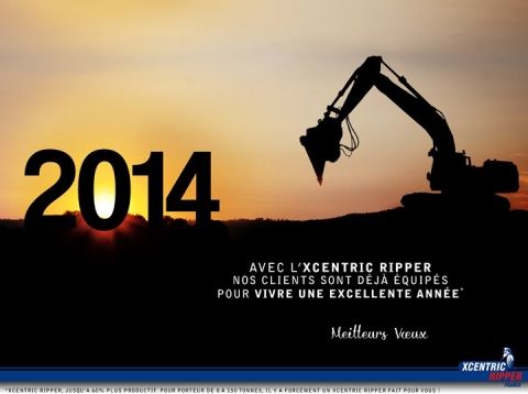 En 2014, nos clients passeront une bonne année avec XCentric Ripper